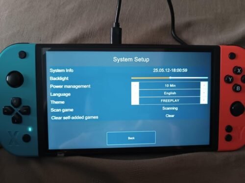 G90 7 Inch IPS HD Screen Handheld Game Console Multi-System Emulator Arcade Gaming Controller (Black) photo review