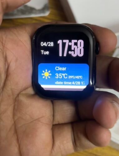 HK11 PRO MAX Gen 2 8th Gen 120hz AMOLED Display l Storage Series10, Internet Connectivity 46mm with DeepSeek AI Robot photo review