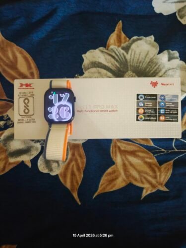 HK11 PRO MAX Gen 2 8th Gen 120hz AMOLED Display l Storage Series10, Internet Connectivity 46mm with DeepSeek AI Robot photo review