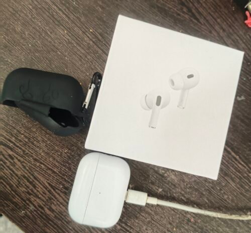 airpod pro 2 new jD anc edition 3 in 1 with spigan leather case and cleaning p photo review