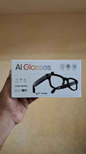 AIMB-G2 Pro AI Smart Glasses - 8MP HD Camera, WiFi 6.0, ChatGPT & Gemini, 1080p Video Recording photo review